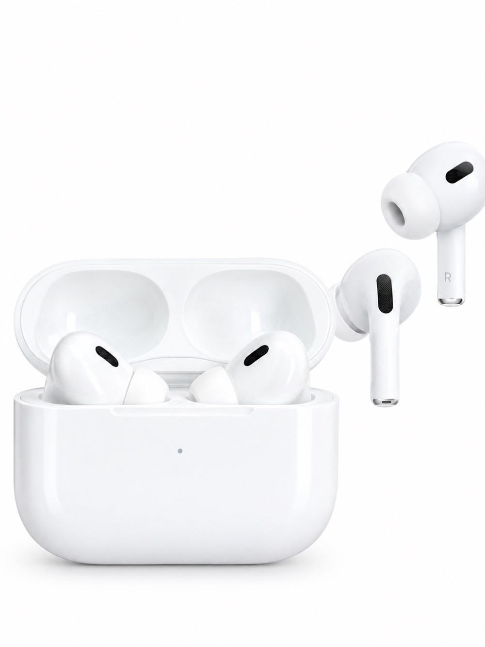 Wireless True AirPods Pro Style Earbuds in White - High-Quality Sound